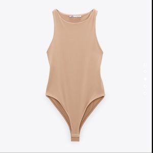 NWOT Zara halter neck bodysuit